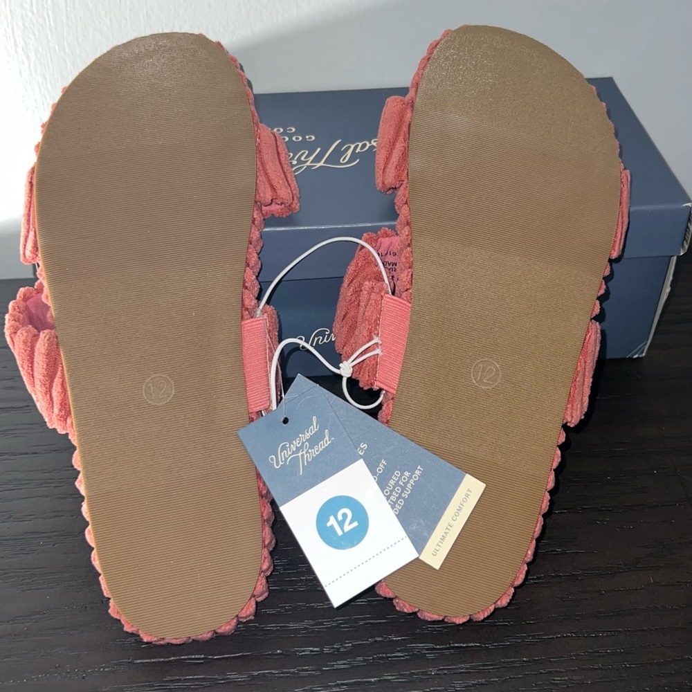 Comfy terry slides - Picture 4 of 5